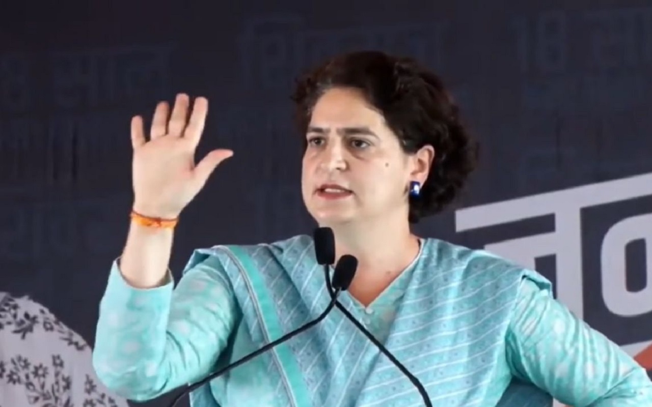 प्रियंका राज्यसभा नहीं मिलने से नाराज