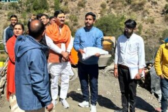 श्री बदरीनाथ- केदारनाथ मंदिर समिति अध्यक्ष अजेंद्र अजय ने श्री ओंकारेश्वर मंदिर स्थित कोठा भवन जीर्णोद्धार कार्यों का किया निरीक्षण