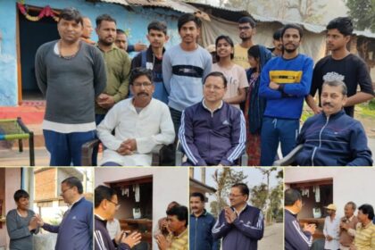 CM हो तो धामी जैसा, सुबह अचानक कार्यकर्ता के घर पहुंचे, कुशलक्षेम जाना, लिया फीडबैक