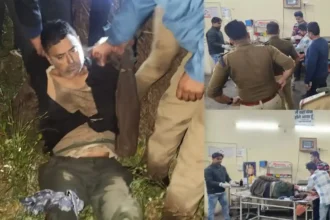 रूड़की में पुलिस और गौ तस्करों के बीच मुठभेड़, तस्कर के पैर में लगी गोली, सिपाही घायल