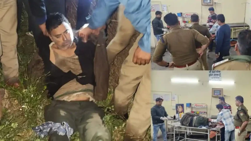 रूड़की में पुलिस और गौ तस्करों के बीच मुठभेड़, तस्कर के पैर में लगी गोली, सिपाही घायल