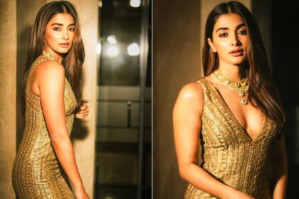 बॉडीकॉन ड्रेस पहने एक्ट्रेस पूजा हेगड़े ने खींचा फैंस का ध्यान, हॉट अदाओं से इंटरनेट पर बरपाया कहर