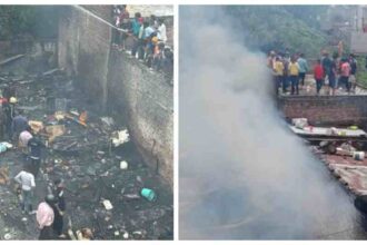 देहरादून में भीषण अग्निकांड, यहां 22 झोपड़ियां जलकर राख