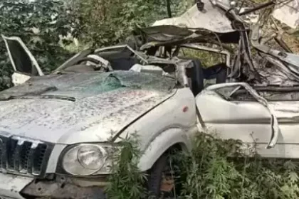 देहरादून के एक ही परिवार के 4 लोगों की सड़क हादसे में दर्दनाक मौत, परिजनों में कोहराम