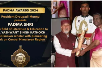उत्तराखंड के इतिहासकार डॉ. यशवंत सिंह कठोच को मिला पद्मश्री पुरस्कार