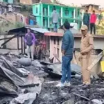 उत्तराखंड: गैस सिलेंडर में आग लगने से चार घरों में रखा सामान जलकर राख