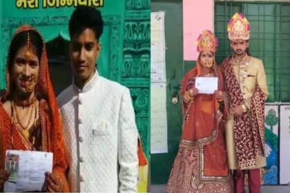 लोकसभा चुनाव 2024: उत्तराखंड में गजब के दृश्य, दुल्हनें ससुराल जाने के बजाय पहुंची मतदान केंद्र