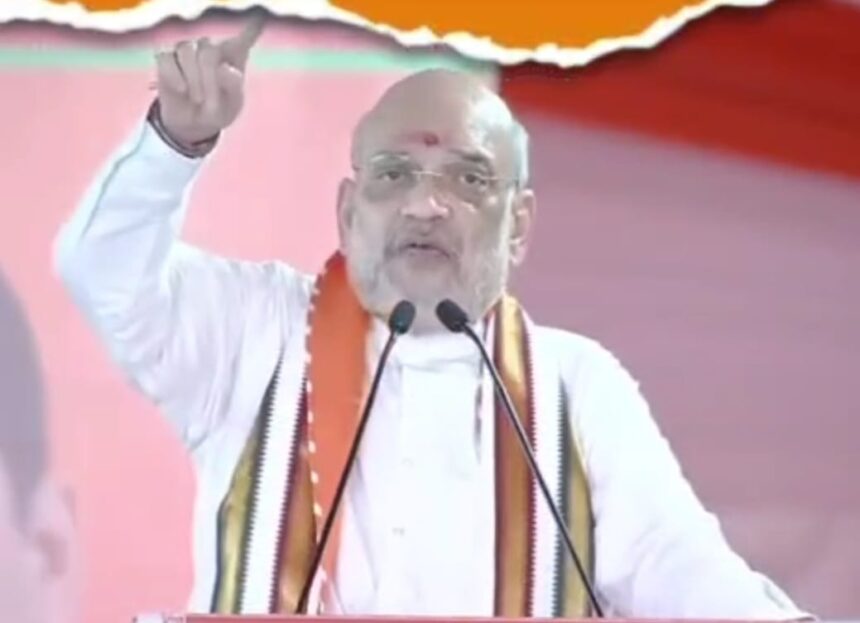 उत्तराखंड में गरजे अमित शाह, कहा-ये कांग्रेस का संस्कार है, जो वीर योद्धा विपिन रावत को भी गली का गुंडा बताती