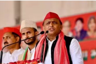 अखिलेश यादव ने चुनावी जनसभा को किया संबोधित, कहा- बीजेपी ने नौजवानों का भविष्य किया खत्म 