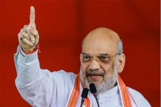 गृह मंत्री अमित शाह ने गठबंधन पर साधा निशाना, बताया झूठ की फैक्टरी