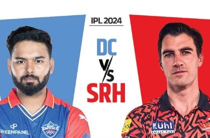 आईपीएल 2024 के 35वें मैच में आज दिल्ली कैपिटल्स और सनराइजर्स हैदराबाद होगी आमने- सामने 