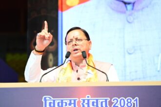 मुख्यमंत्री धामी ने हिन्दू नव वर्ष महोत्सव में लिया हिस्सा