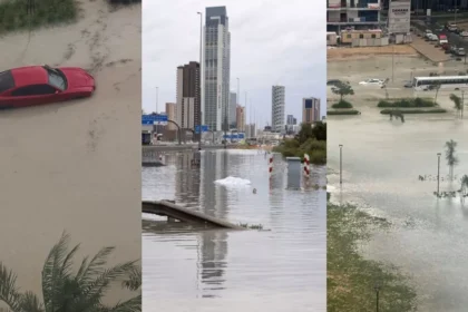 रेगिस्तानी मुल्क में बाढ़ जैसे हालात, बारिश से पानी-पानी हुआ दुबई