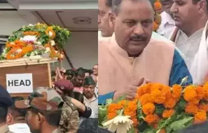 शहीद मेजर प्रणय का पार्थिव शरीर पहुंचा घर, बिलख पड़े परिजन
