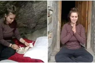 केदारनाथ धाम में अमेरिका की सिमोना ने ध्यान गुफा में की दो दिन साधना, इस सीजन की पहली साधक