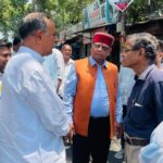 नमकीन फैक्ट्री में लगी भीषण आग, BJP नेता पुनीत मित्तल ने किया निरीक्षण, हर संभव मदद का दिया आश्वासन