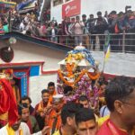 बाबा केदार की पंचमुखी डोली गौरीकुंड से केदारनाथ हुई प्रस्थान