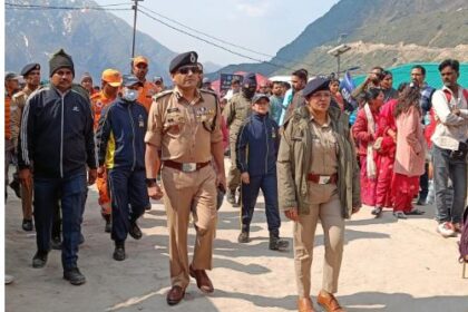 पुलिस महानिदेशक अभिनव कुमार पहुंचे श्री केदारनाथ धाम, सुरक्षा व्यवस्थाओं का जायजा लेकर दिए आवश्यक दिशा-निर्देश