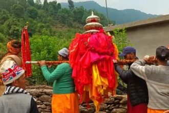 आज तृतीय केदार तुंगनाथ के खुलेंगे कपाट, चोपता से रवाना हुई डोली