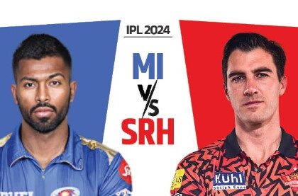 आईपीएल 2024 के 55वें मैच में आज मुंबई इंडियंस और सनराइजर्स हैदराबाद होगी आमने- सामने 