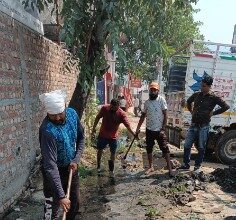 दून व ऋषिकेश के नालों- नालियों की सफाई जारी