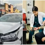 योग कार्यक्रम में जाते हुए हादसे का शिकार हुए कैबिनेट मंत्री गणेश जोशी