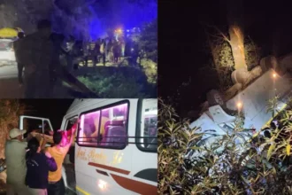 देर रात बड़ा हादसा: गंगोत्री से उत्तरकाशी लौट रही यात्रियों से भरी बस खाई में गिरी, मची चीख पुकार