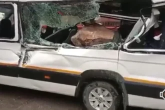 उत्तराखंड: यहां पहाड़ी से गाड़ी के ऊपर गिरा पत्थर, दो लोगों की दर्दनाक मौत