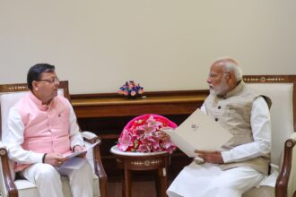 सीएम धामी ने प्रधानमंत्री से की मुलाकात, इन विषयों पर की चर्चा