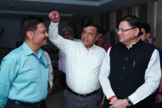 सीएम धामी ने नई दिल्ली में निर्माणाधीन ‘उत्तराखण्ड निवास’ का किया निरीक्षण