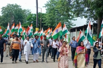 पेड़ों को बचाने के लिए 23 जून को तिरंगे के साथ निकाला जाएगा पैदल मार्च 
