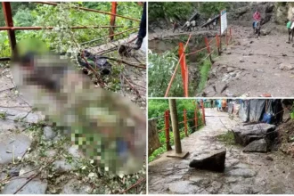दर्दनाक हादसा: पहाड़ी से मलबा आने पर चपेट में आये तीर्थयात्री, तीन की मौत, इतने घायल