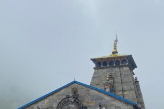 बड़ी संख्या में जलाभिषेक के लिए केदारनाथ धाम पहुंचे कांवड़िए