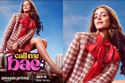 अनन्या पांडे की ‘कॉल मी बे’ का ट्रेलर जारी, 6 सितंबर को प्राइम वीडियो पर होगी स्ट्रीम