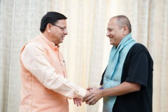 सीएम धामी से मिले फिल्म निर्माता- निर्देशक विपुल शाह