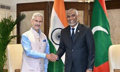 विदेश मंत्री एस जयशंकर ने मालदीव के राष्ट्रपति से की मुलाकात, कई परियोजनाओं पर हुए समझौते