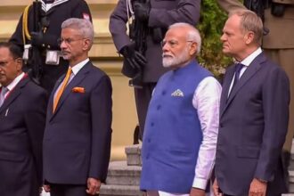 पीएम मोदी ने पोलैंड के प्रधानमंत्री डोनाल्ड टस्क से की मुलाकात, दोनों देशों के बीच द्विपक्षीय सहयोग को मजबूत करने पर हुई चर्चा 