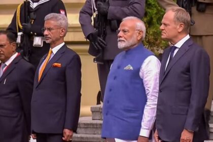 पीएम मोदी ने पोलैंड के प्रधानमंत्री डोनाल्ड टस्क से की मुलाकात, दोनों देशों के बीच द्विपक्षीय सहयोग को मजबूत करने पर हुई चर्चा 