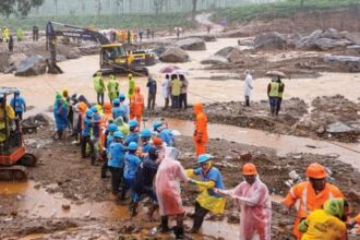 वायनाड में हुए भूस्खलन के बाद राहत और बचाव कार्य का आज पांचवां दिन, मृतकों का आंकड़ा 300 पार 