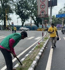 दून सिटी में चलाया गया सफाई अभियान