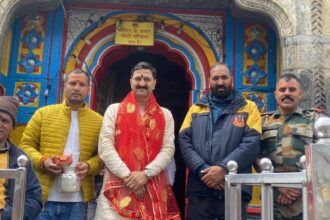 बीकेटीसी अध्यक्ष अजेंद्र पहुंचे केदारनाथ धाम, यात्रा व्यवस्थाओं का लिया जायजा