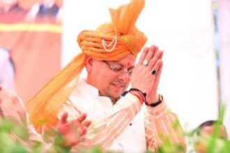 सीएम धामी ने साम्बा, जम्मू-कश्मीर में भाजपा प्रत्याशी के पक्ष में किया प्रचार