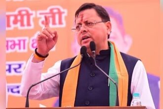 सीएम धामी आज जम्मू कश्मीर में पार्टी प्रत्याशियों के पक्ष में जनसभा को करेंगे सम्बोधित