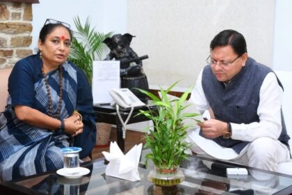 स्पीकर खंडूड़ी ने सीएम धामी से किसानों की समस्याओं के हल का किया आग्रह 