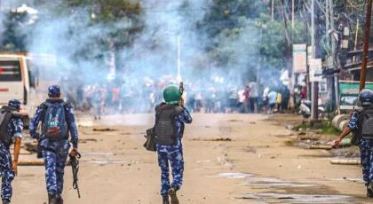 मणिपुर में एक बार फिर भड़की हिंसा, जिरीबाम जिलें में पांच लोगों की हुई मौत 