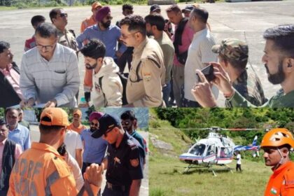 भूस्खलन के चलते आदि कैलाश यात्रा मार्ग में फंसे यात्रियों का किया रेस्क्यू