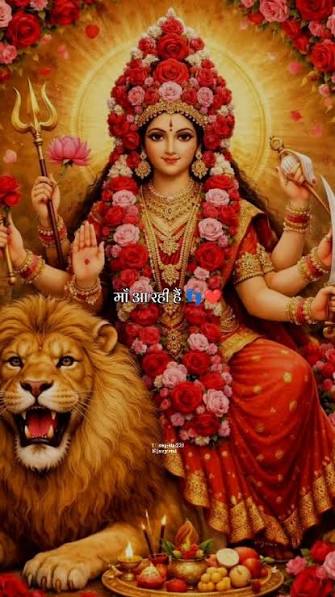 शारदीय  नवरात्रि के पहले दिन उमड़ी मायादेवी मंदिर में श्रद्धालुओं की भीड़