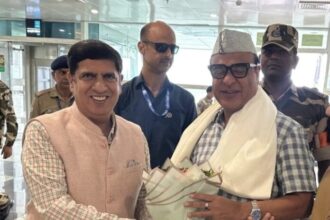 देहरादून पहुंचे असम के मुख्यमंत्री हिमंता बिस्वा शर्मा