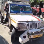 ट्रक और लोडर की टक्कर में एक की मौत