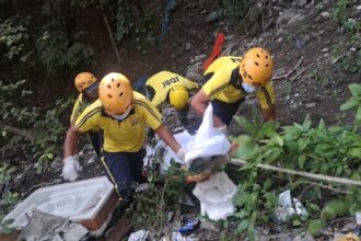 दुर्गम ढलान पर मिला  लापता पर्यटक का शव